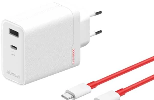 „OnePlus SUPERVOOC“ 120 W dviejų prievadų maitinimo adapteris