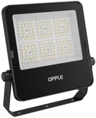OPPLE Lighting EcoMax G3, Juoda, IP66, Aliuminis, Polikarbonatas (PC), Grūdintas stiklas, I, IK07, 1 m