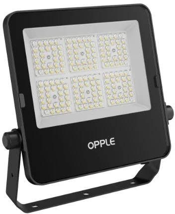 OPPLE Lighting EcoMax G3, Juoda, IP66, Aliuminis, Polikarbonatas (PC), Grūdintas stiklas, I, IK07, 1 m