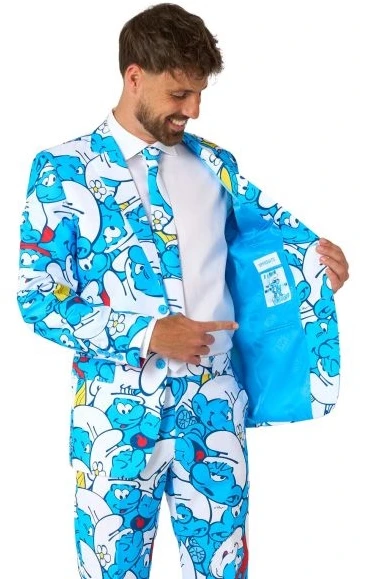 OppoKostiumas Smurfams