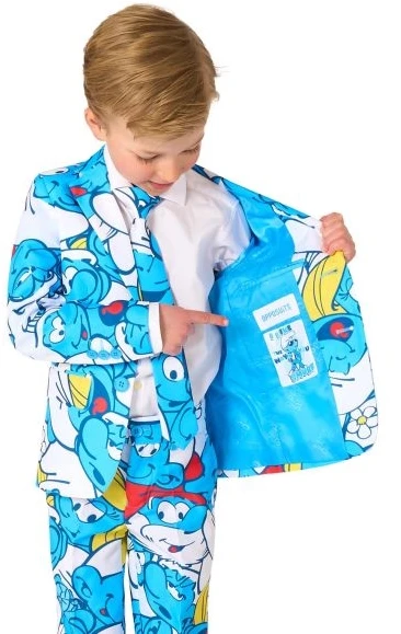 Opposuit Smurfai berniukams