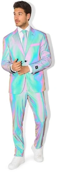 OppoSuits Reflective Perfective vyriškas kostiumas, ES dydis 54