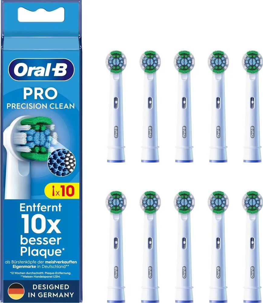 Oral-B Pro Precision Clean Replacement Toothbrush Heads 10pcs