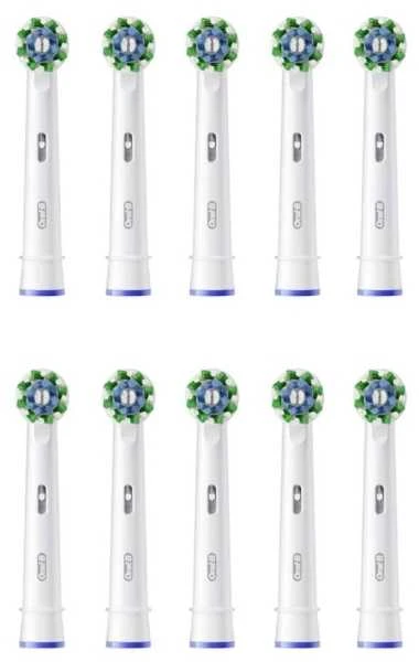 Oral-B Pro Cross Action brush heads pack of 10