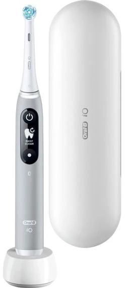 Elektrinis dantų šepetėlis Oral-B iO Series 6, Baltas