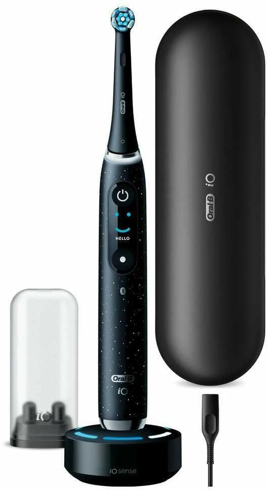 Braun Oral-B iO Series 10 Adult Rotating-oscillating dantų šepetėlis Juodas