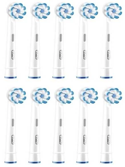 Oral-B dantų šepetėlių galvutės Pro Jautrus Clean 10 pak.