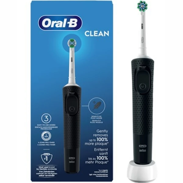 Dantu electric toothbrush Oral-B Vitality Pro Clean CrossAction juodas