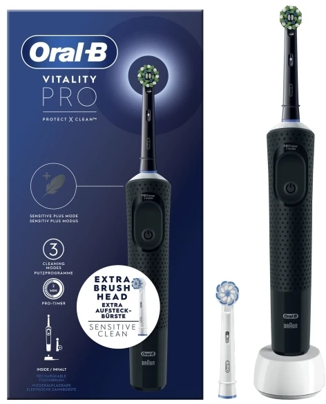 Oral-B Vitality Pro Juodas Electric