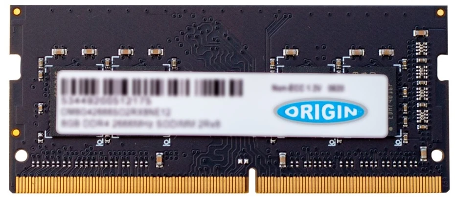 RAM Origins 8GB DDR4 2666 SODIMM - SINGLE RANK X8 NON-ECC