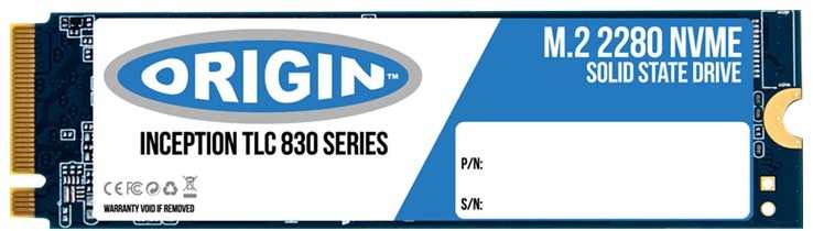 Origins 2TB PCIe M.2 – NVMe SSD 80 mm