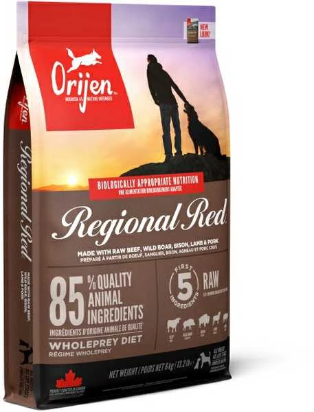 ORIJEN Dog Regional Raudona 11,4kg