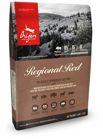 ORIJEN Cat Regional Raudona 5,4kg