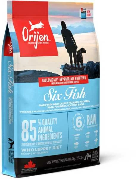 ORIJEN Dog 6 žuvis 11,4kg