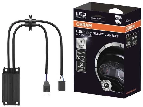 OSRAM Rezistorius H7 24V20W, LEDriving Smart Canbus LEDSCT10