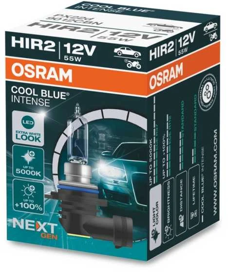 Osram HIR2 Cool Blue Intense Next Gen lemputė dėžutėje