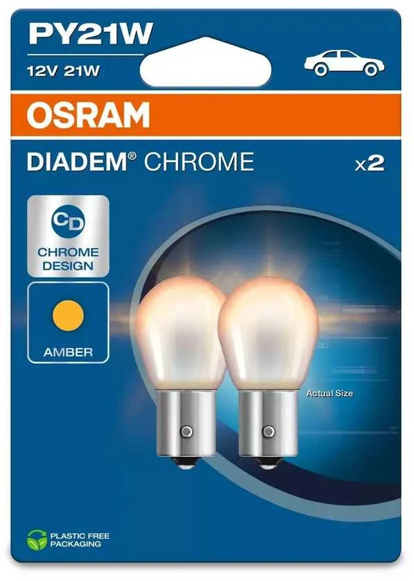 OSRAM Diadem halogeninis signalinis žibintas, gabaritinė ir stabdžių lemputė 7507DC 02B