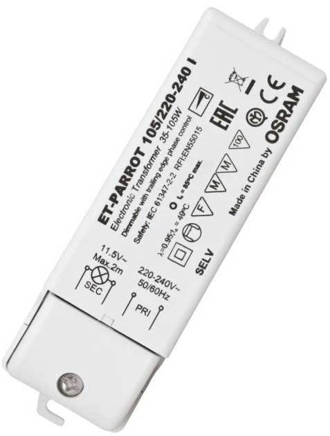 Elektroninis transformatorius Osram ET-Parrot