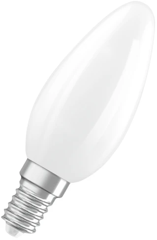 Osram 1,8W LED lemputė RETROFIT CLASSIC B, E14, matinės baltos sp., 320°, 2700K, dimeriuojama