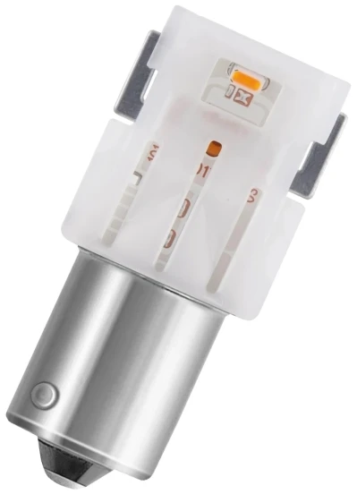 Osram LED Pære Gul PY21W - Sæt.