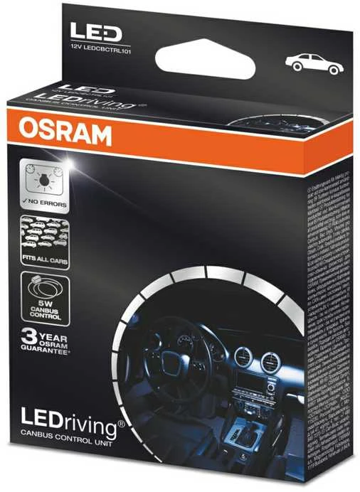 Osram OSRAM LEDriving® CANBUS VALDYMAS 12V 5W (Duo-Box)