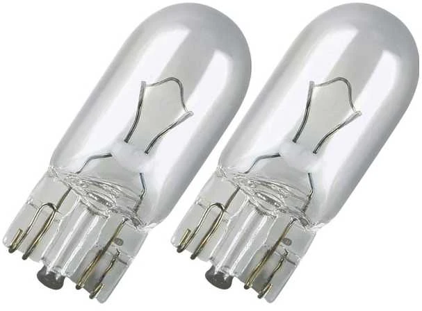 OSRAM Automobilinės lemputės 5W 12V W2.1x9.5D 2vnt