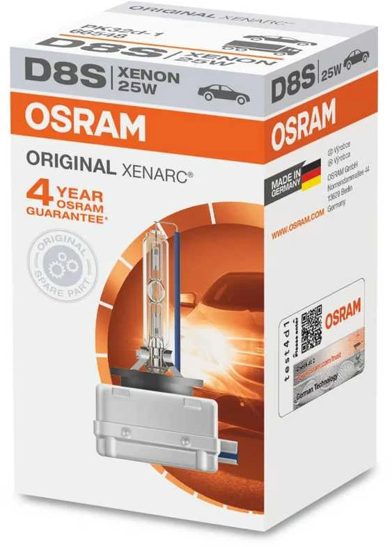 Lemputė OSRAM D8S ORIGINAL Xenarc 25W 40V PK32d-1