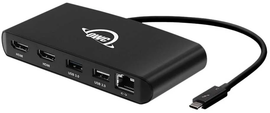 „OWC Mini Dock Thunderbolt 3 Station“ / replikatorius (OWCTB3MDK5P)