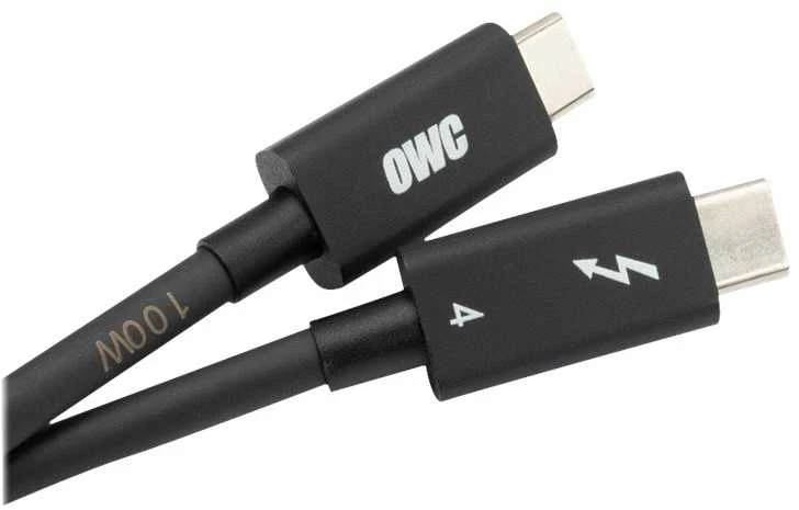 OWC Thunderbolt 5 1.0m juoda