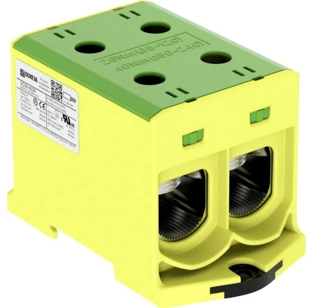 Ouneva Oy Universalus gnybtas su OTL izoliacija, aliuminis/vario 2*(35-240) mm² PE