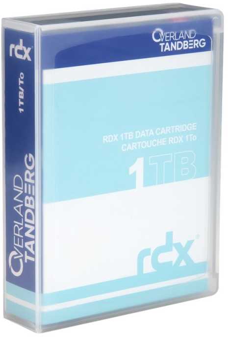 Serveris Overland-Tandberg 8586-RDX Atsarginių kopijų saugojimo laikmena RDX kasetė 1 TB