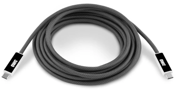 OWC Thunderbolt 4 USB4 3.0m optinis juodas