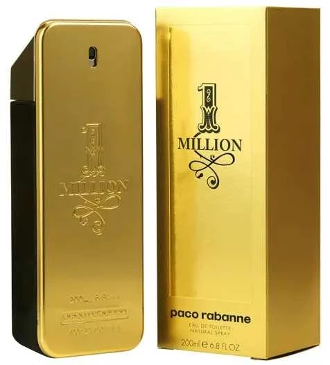Paco Rabanne 1 Million Parfum kvepalai vyrams, 200 ml
