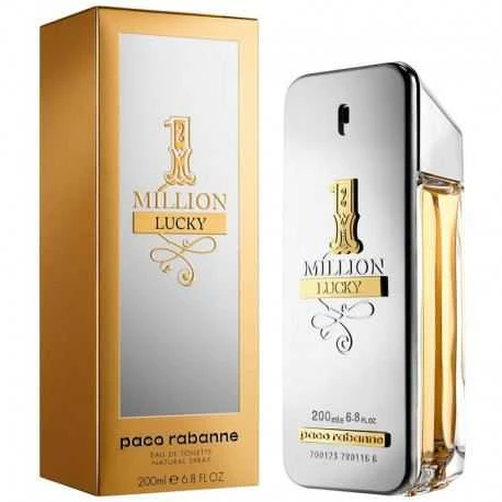 Paco Rabanne 1 Million Lucky EDT tualetinis vanduo vyrams, 200 ml