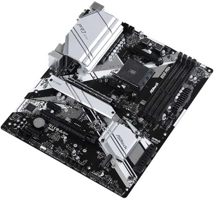 Pagrindinė plokštė ASRock B550 PRO4, AM4, ATX, DDR4