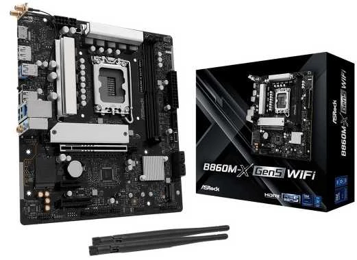 Asrock B860M-X GEN5 pagrindinė plokštė
