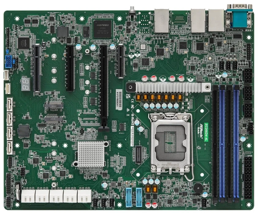 Pagrindinė plokštė ASRock Mainboard EC266D4-4L ATX Lizdas 1700 DDR5-only Single
