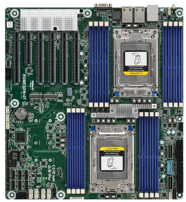 Asrock ROME2D16-2T pagrindinė plokštė LGA 4094 EEB