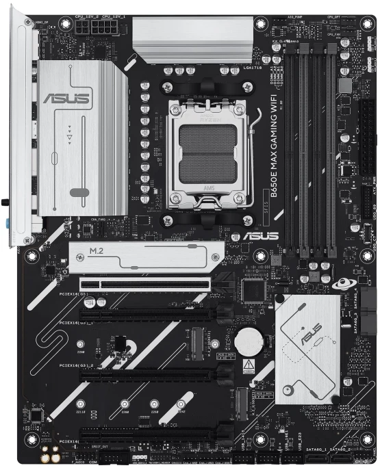 ASUS B650E MAX GAMING WIFI AMD B650 DDR5 ATX pagrindinė plokštė 1xHDMI 1xDP 3xM.2 4xSATA