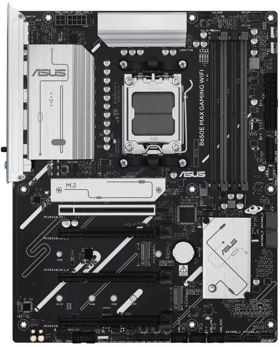 ASUS B650E MAX GAMING WIFI AMD B650 DDR5 ATX pagrindinė plokštė 1xHDMI 1xDP 3xM.2 4xSATA