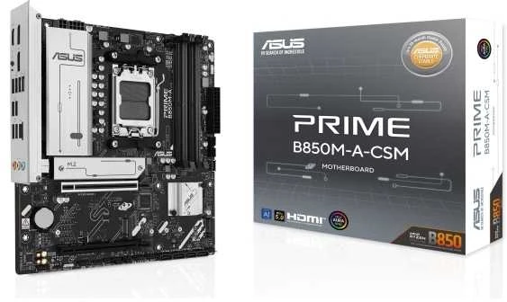 pagrindinė plokštė Asus PRIME B850M-A-CSM