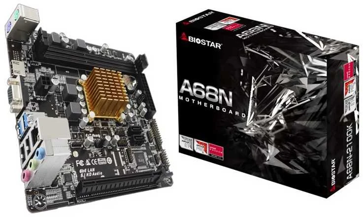 Pagrindinė plokštė Biostar A68N-2100K