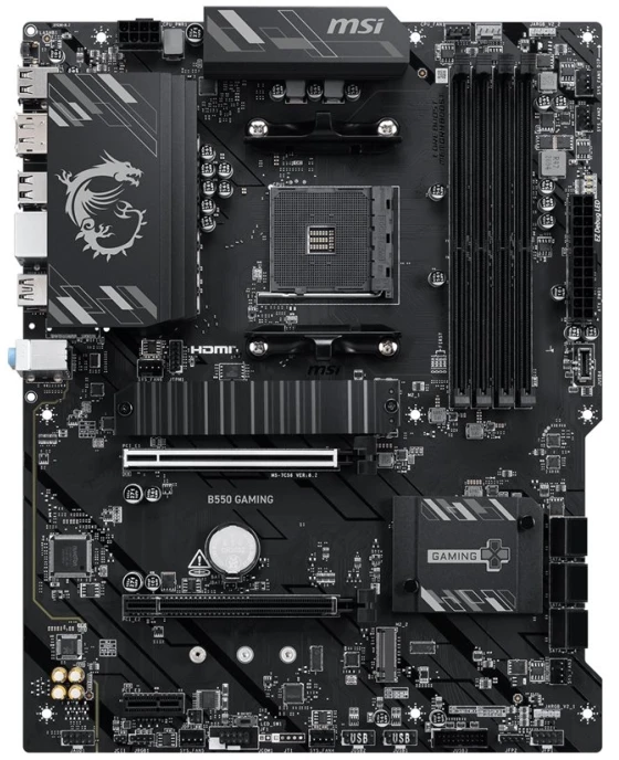 MSI B550 GAMING pagrindinė plokštė
