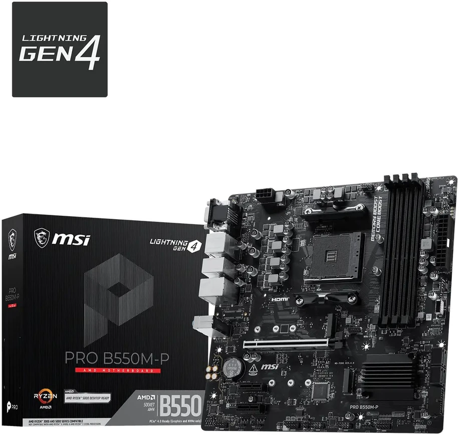 MSI PRO B550M-P