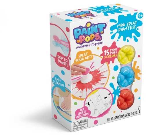 Funko Pop Paint Pops Pop and Splat pradžios rinkinys