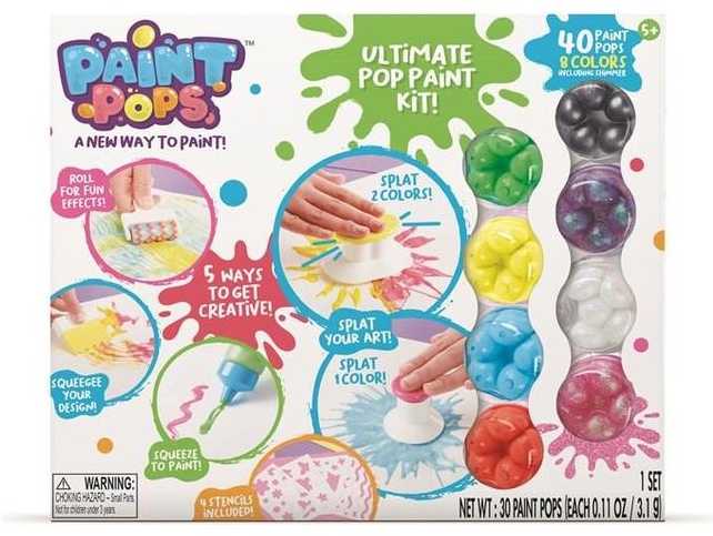 WMG Pop n Splat – visa ta įranga