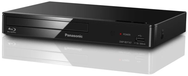 Vaizdo grotuvas Panasonic DMP-BDT167AG, Full HD, PAL, NTSC, Dolby Digital, Dolby TrueHD, Dolby Digital Plus, DTS-HD Master Audio, DTS-HD, XVID, MKV, MP4, MPEG2, AVCHD, FLAC, WAV, AAC++, WMA, MP3, ALAC, DSD, JPEG, MPO