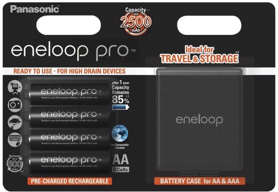 Akumuliatorius Panasonic Eneloop PRO 2500mAh