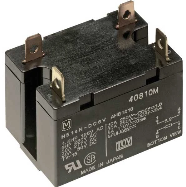King Tony Panasonic HE1AN240AC Spausdinimo relė 240 V/AC 30 A 1 x uždaromasis kontaktas 1 vnt.