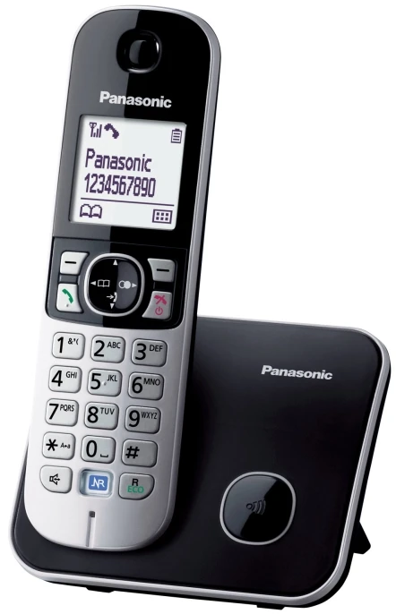 Belaidis telefonas PANASONIC KX-TG6811FXM, pilkos spalvos